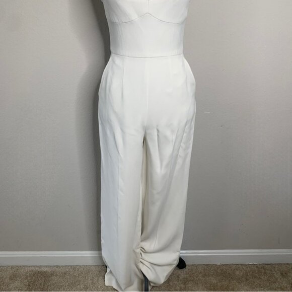 SALONI Rachel Ivory Jumpsuit - Picture 11 of 16